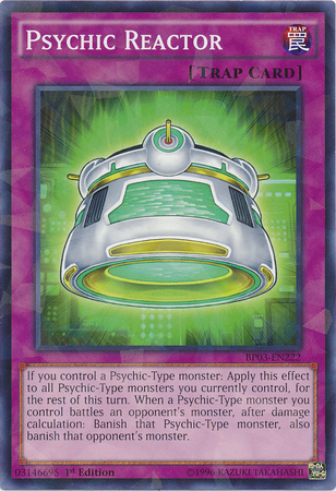 Psychic Reactor [BP03-EN222] Shatterfoil Rare | Odin's Place