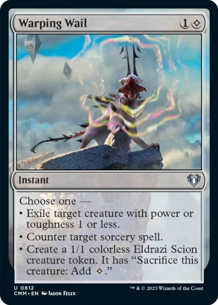 Warping Wail [Commander Masters] | Odin's Place
