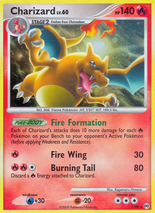 Charizard (1/99) [Platinum: Arceus] | Odin's Place