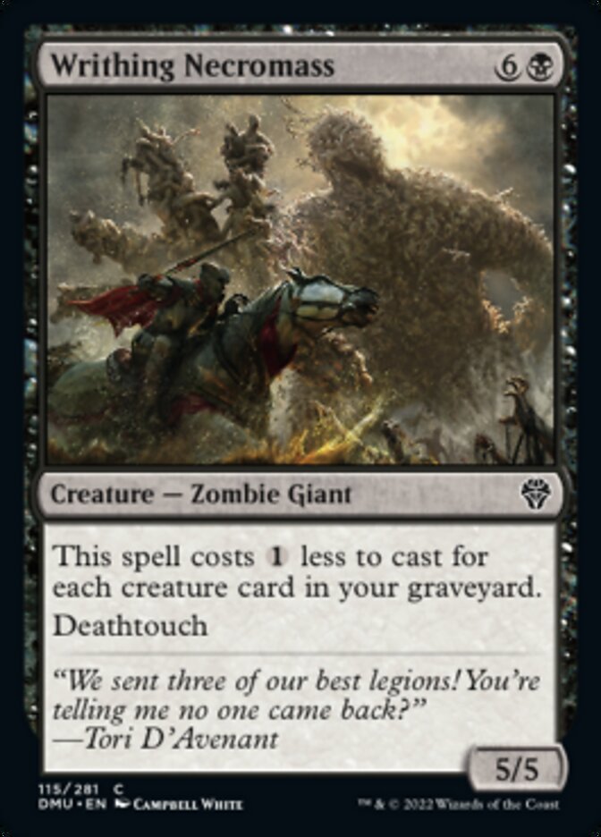 Writhing Necromass [Dominaria United] | Odin's Place