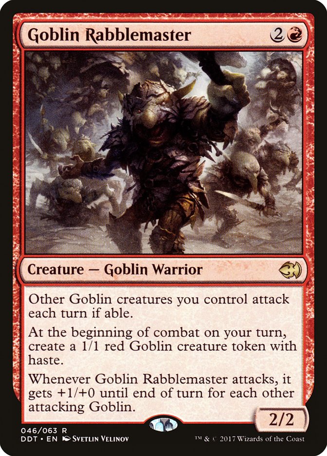 Goblin Rabblemaster (46) [Duel Decks: Merfolk vs. Goblins] | Odin's Place