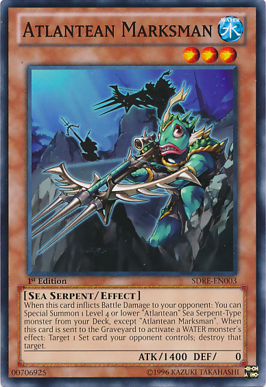 Atlantean Marksman [SDRE-EN003] Common | Odin's Place