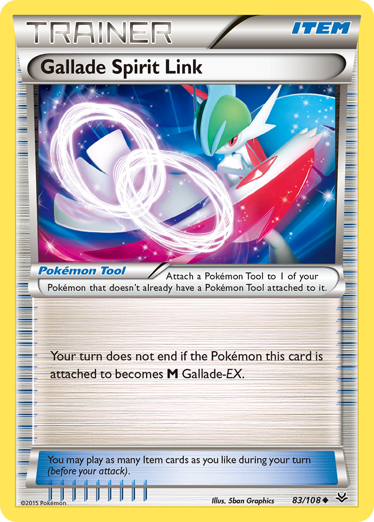 Gallade Spirit Link (83/108) [XY: Roaring Skies] | Odin's Place