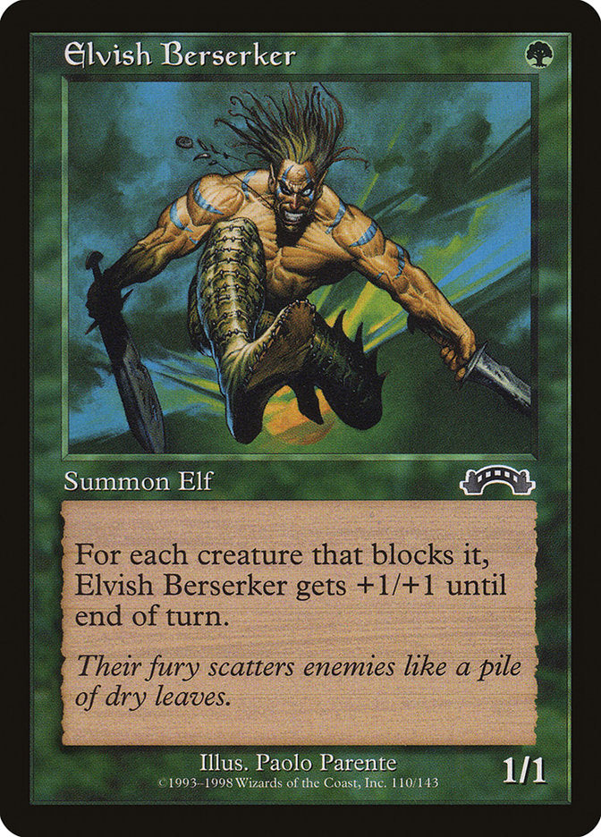Elvish Berserker (110) [Exodus] | Odin's Place