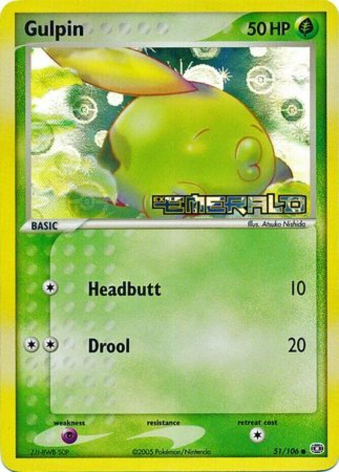 Gulpin (51/106) (Stamped) [EX: Emerald] | Odin's Place