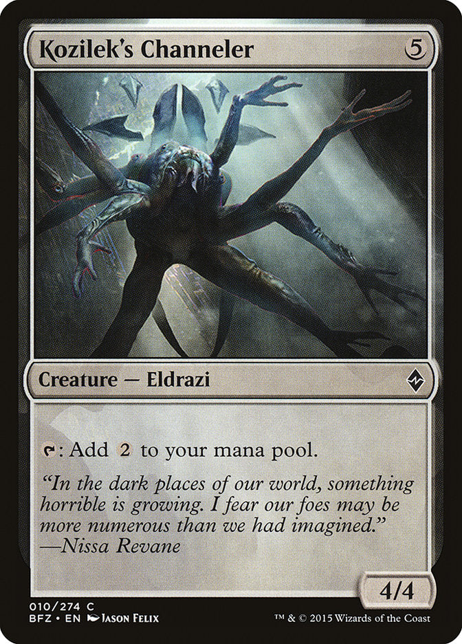 Kozilek's Channeler (10) [Battle for Zendikar] | Odin's Place