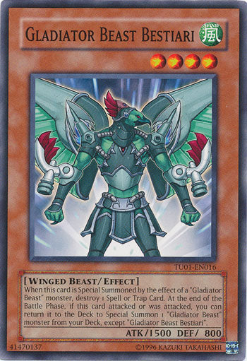 Gladiator Beast Bestiari [TU01-EN016] Common | Odin's Place