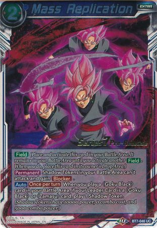 Mass Replication (BT7-046_PR) [Assault of the Saiyans Prerelease Promos] | Odin's Place