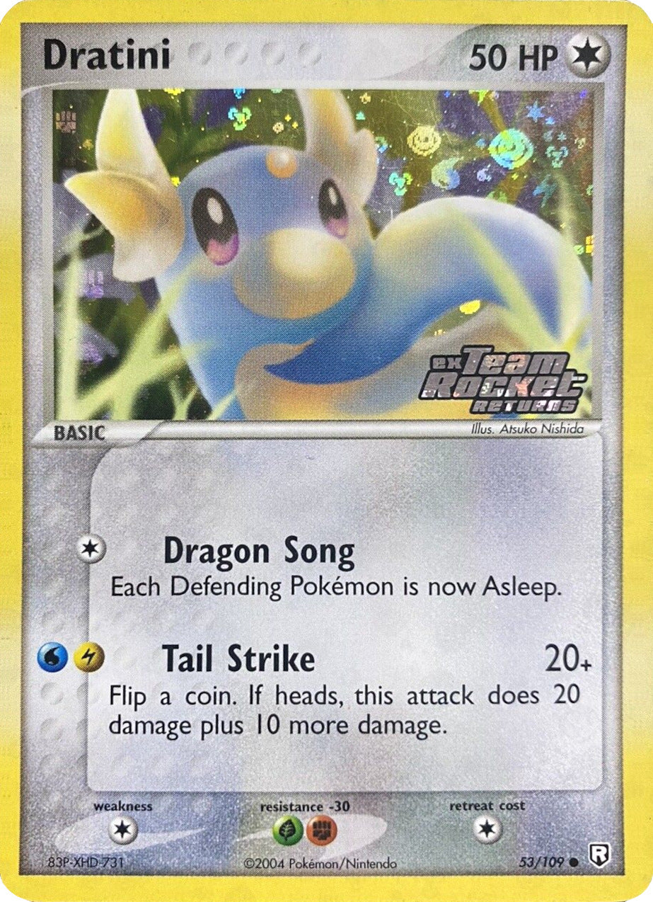 Dratini (53/109) (Stamped) [EX: Team Rocket Returns] | Odin's Place