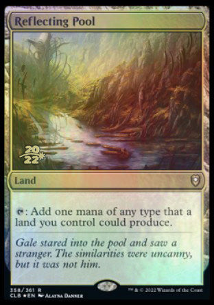 Reflecting Pool [Commander Legends: Battle for Baldur's Gate Prerelease Promos] | Odin's Place