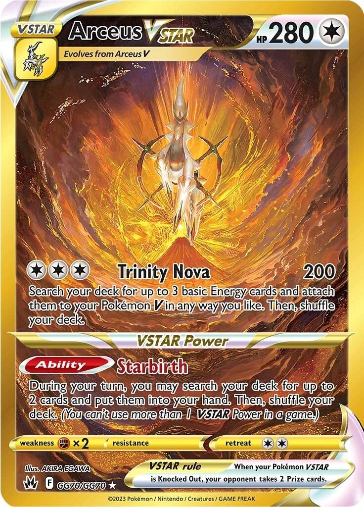 Arceus VSTAR (GG70/GG70) (Secret) [Sword & Shield: Crown Zenith] | Odin's Place