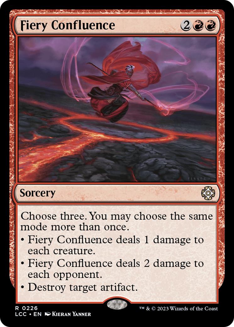 Fiery Confluence [The Lost Caverns of Ixalan Commander] | Odin's Place