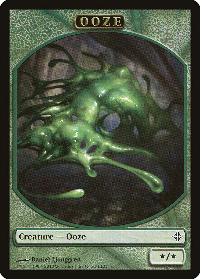 Ooze Token (4) [Rise of the Eldrazi Tokens] | Odin's Place