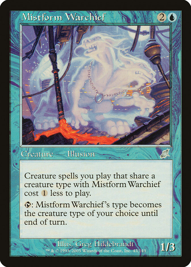 Mistform Warchief (43) [Scourge] | Odin's Place