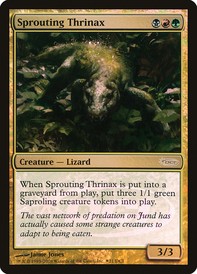 Sprouting Thrinax (21) [Wizards Play Network 2008] | Odin's Place