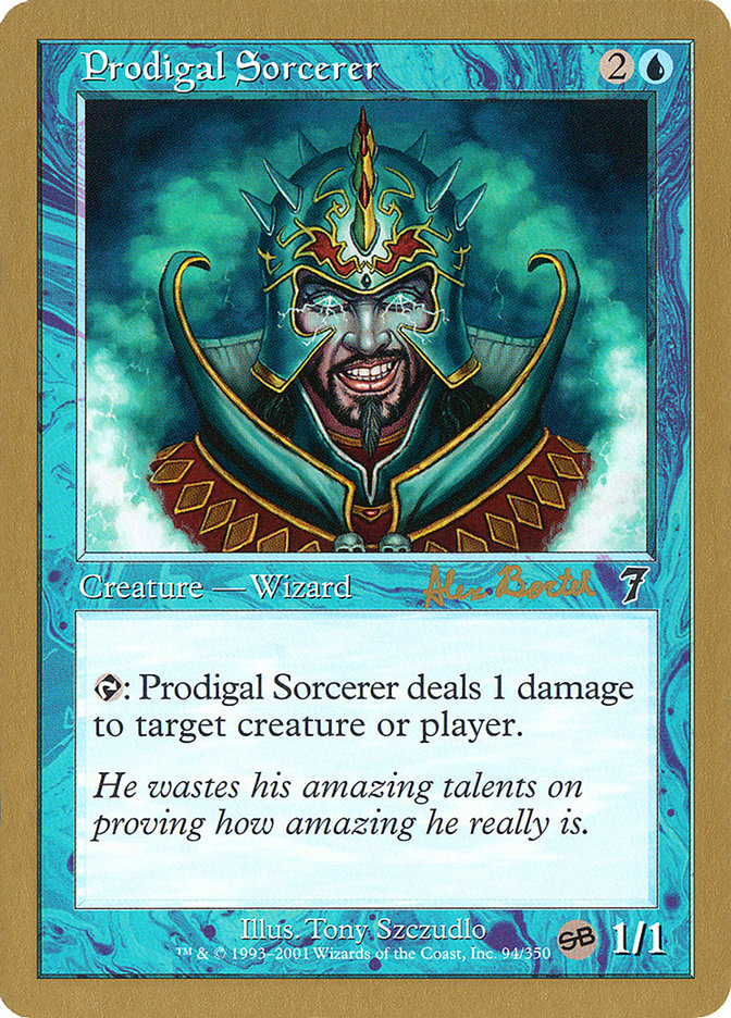 Prodigal Sorcerer (Alex Borteh) (SB) [World Championship Decks 2001] | Odin's Place