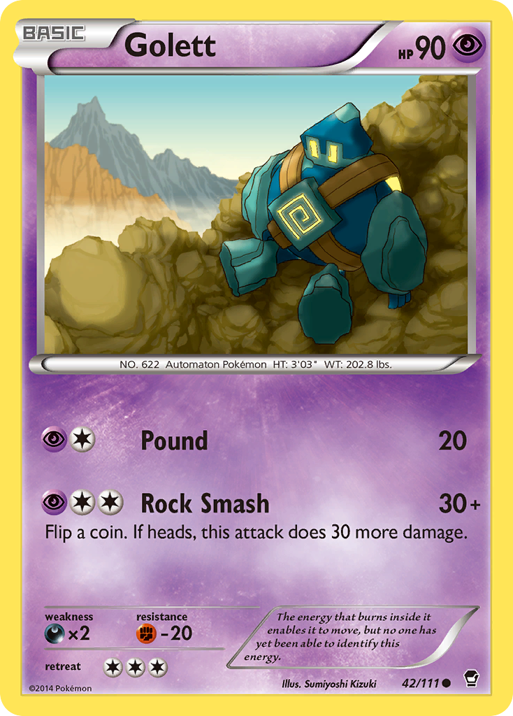 Golett (42/111) [XY: Furious Fists] | Odin's Place