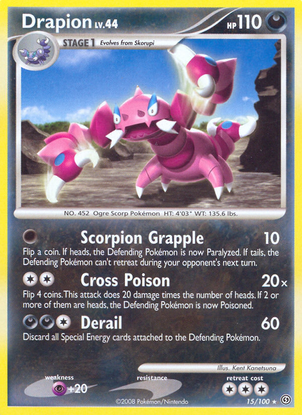 Drapion (15/100) [Diamond & Pearl: Stormfront] | Odin's Place