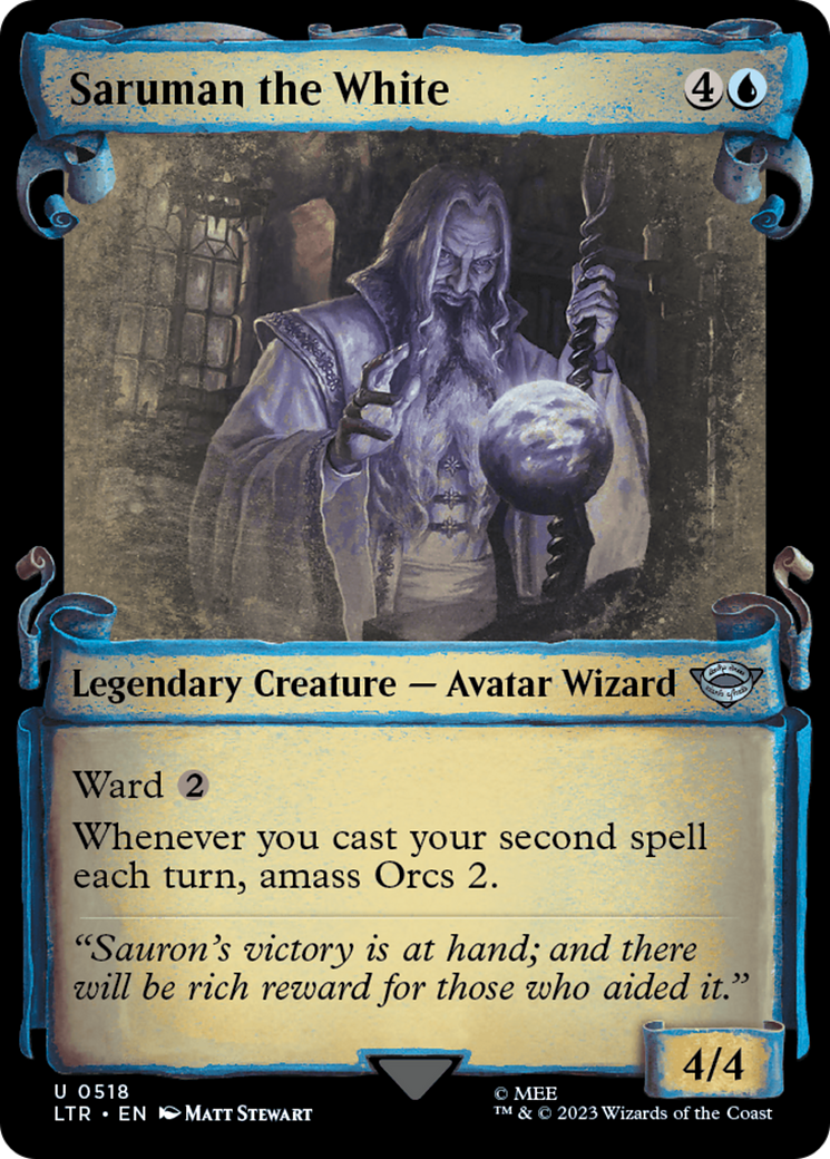 Saruman the White [The Lord of the Rings: Tales of Middle-Earth Showcase Scrolls] | Odin's Place