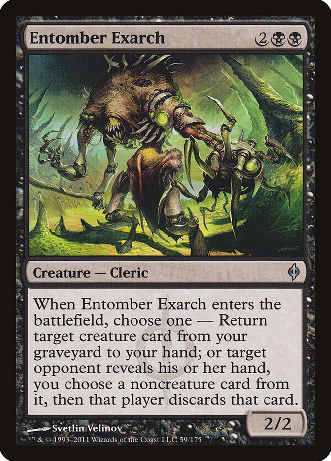 Entomber Exarch (59) [New Phyrexia] | Odin's Place