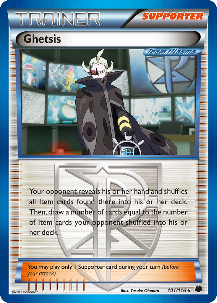 Ghetsis (101/116) [Black & White: Plasma Freeze] | Odin's Place