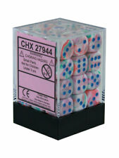 Chessex Dice Menagerie 10 12mm D6 Festive Pop Art/Blue 36 ct | Odin's Place