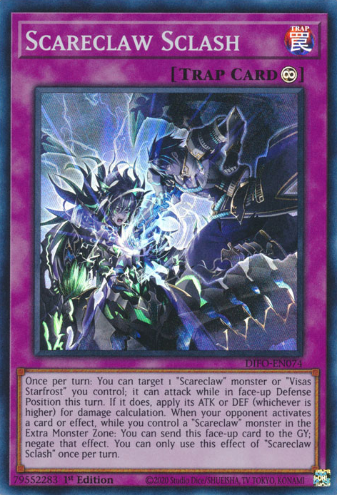 Scareclaw Sclash [DIFO-EN074] Super Rare | Odin's Place