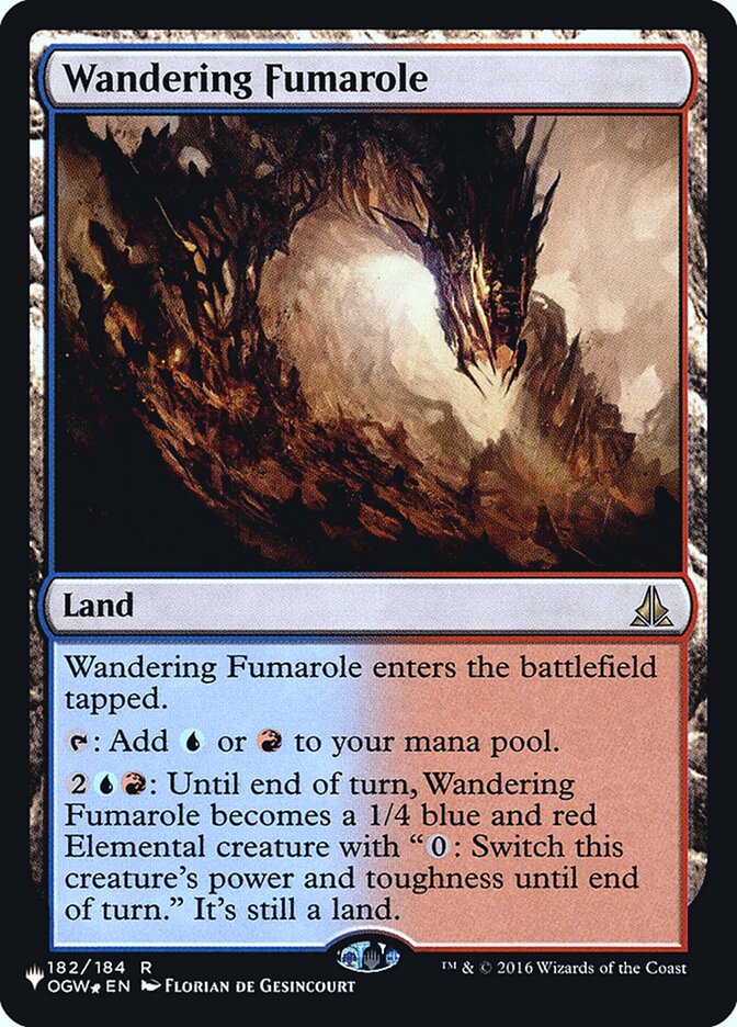 Wandering Fumarole [Secret Lair: Heads I Win, Tails You Lose] | Odin's Place