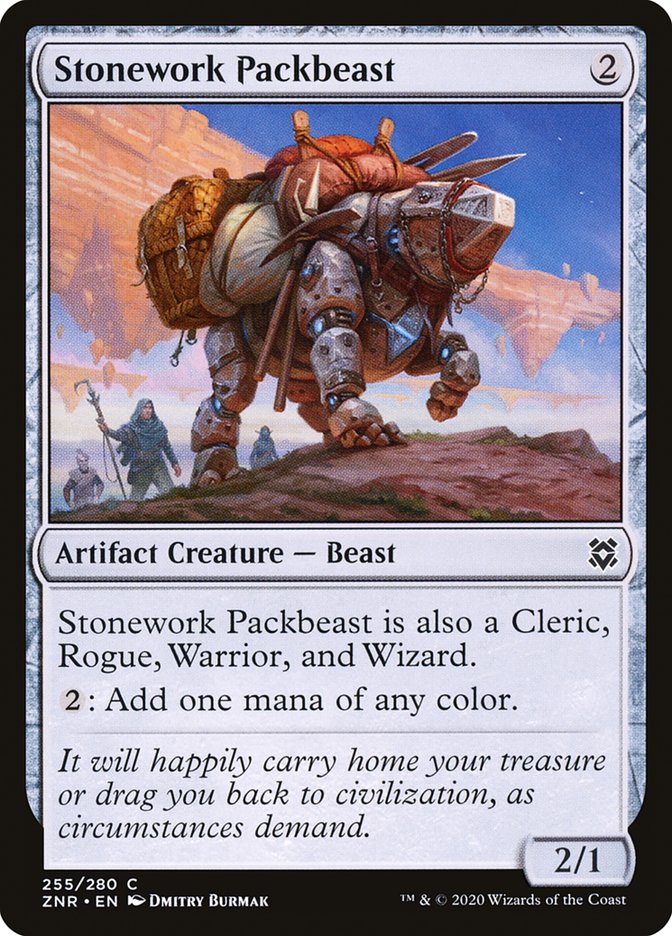 Stonework Packbeast [Zendikar Rising] | Odin's Place