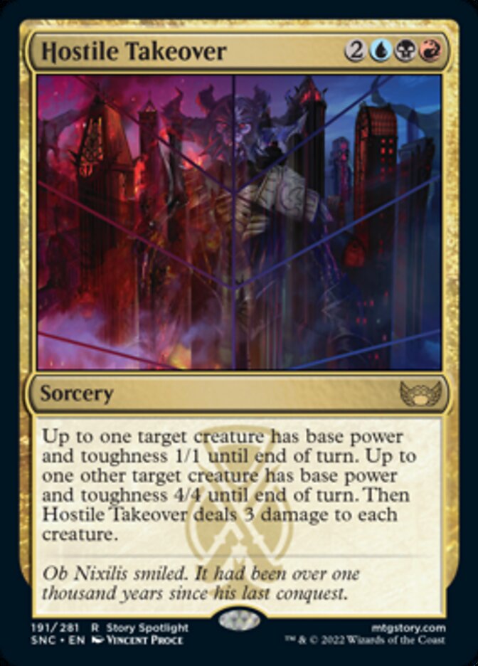 Hostile Takeover [Streets of New Capenna] | Odin's Place