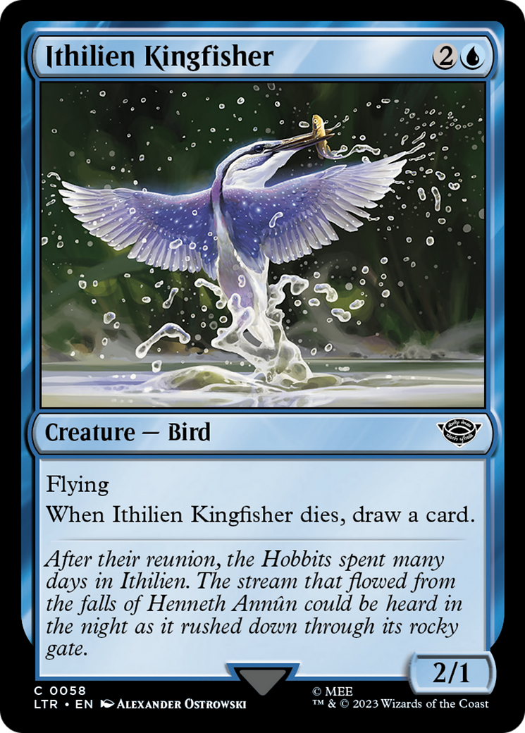 Ithilien Kingfisher [The Lord of the Rings: Tales of Middle-Earth] | Odin's Place