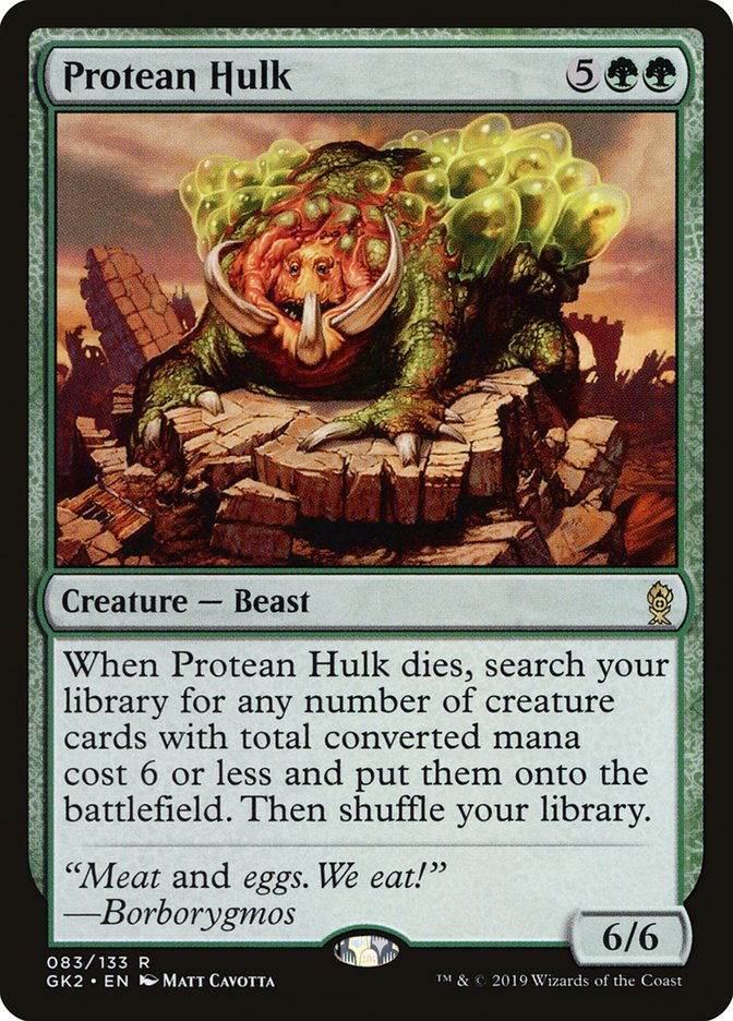 Protean Hulk (83) [Ravnica Allegiance Guild Kit] | Odin's Place