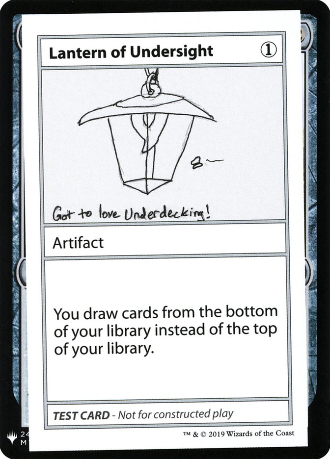 Lantern of Undersight [Mystery Booster Playtest Cards] | Odin's Place
