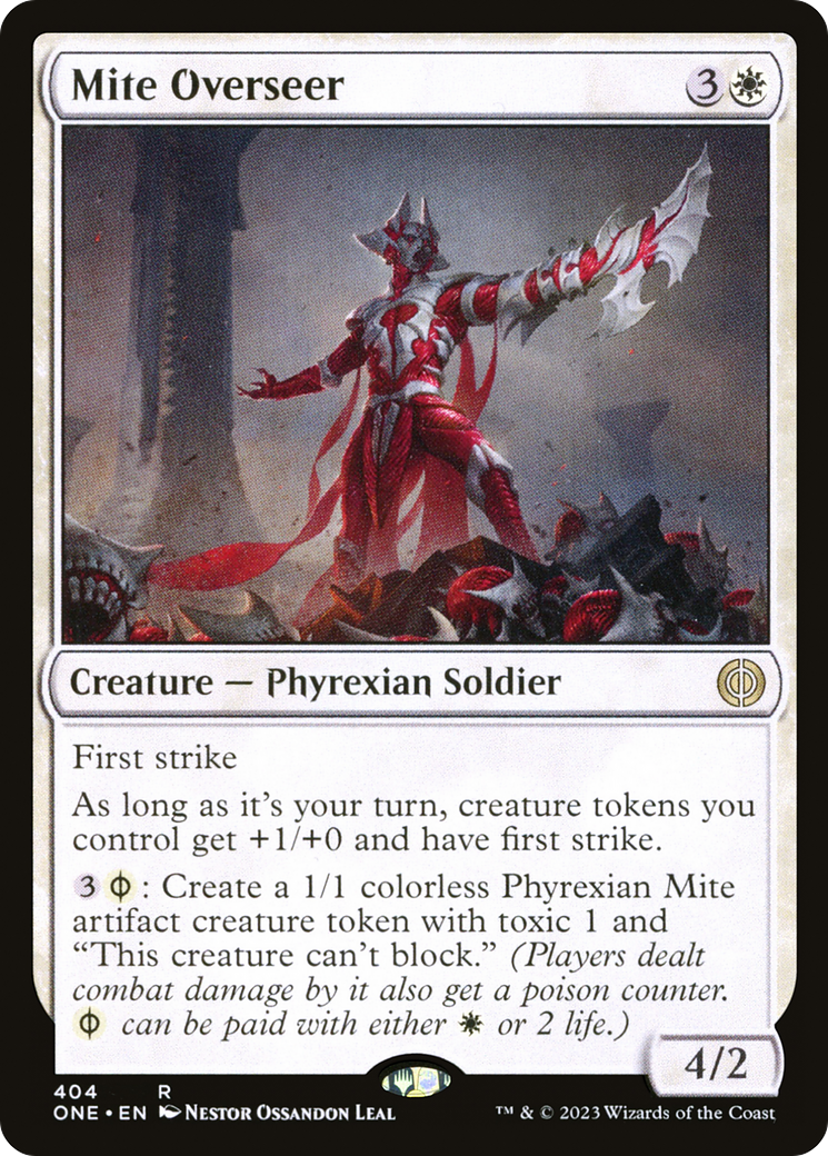 Mite Overseer [Phyrexia: All Will Be One] | Odin's Place