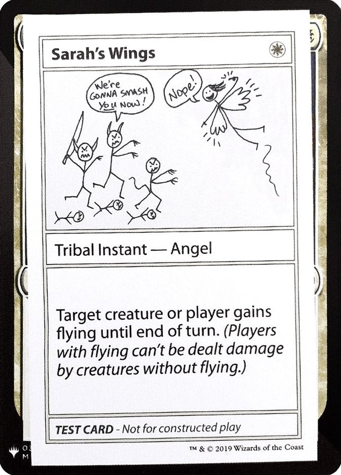 Sarah's Wings [Mystery Booster Playtest Cards] | Odin's Place