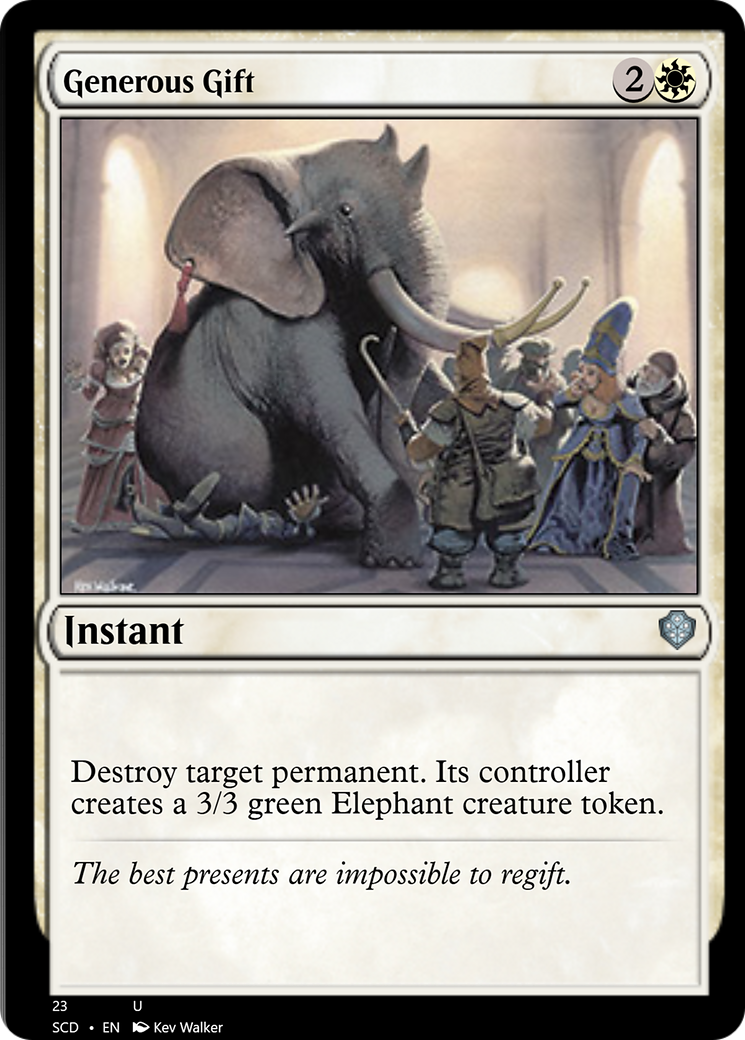 Generous Gift [Starter Commander Decks] | Odin's Place