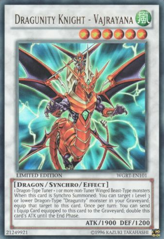 Dragunity Knight - Vajrayana [WGRT-EN101] Ultra Rare | Odin's Place