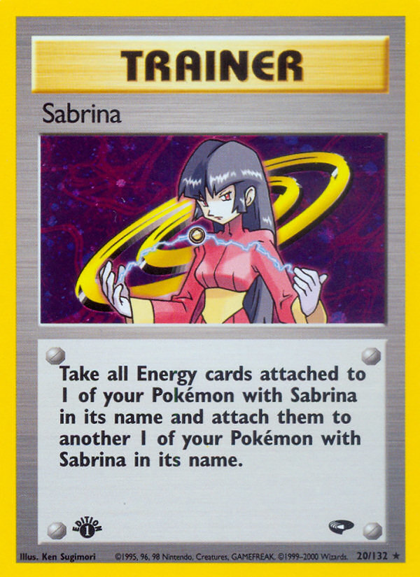 Sabrina (20/132) [Gym Challenge 1st Edition] | Odin's Place