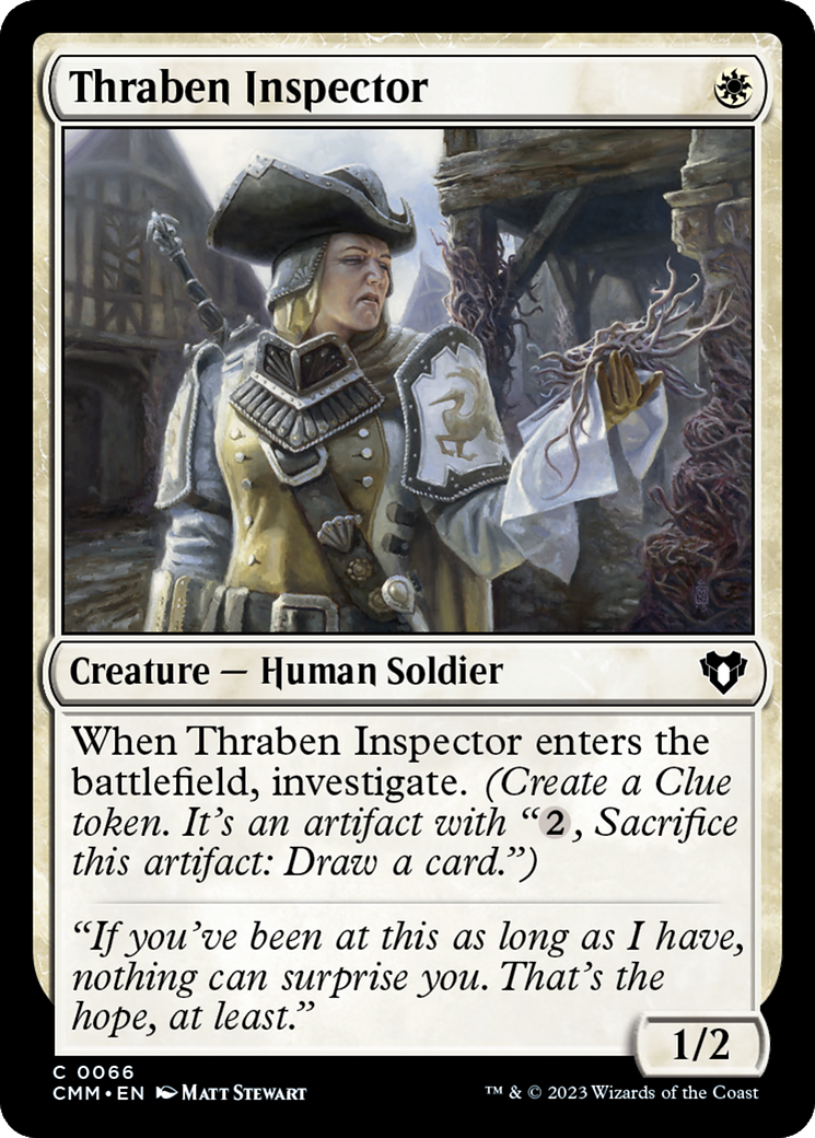 Thraben Inspector [Commander Masters] | Odin's Place