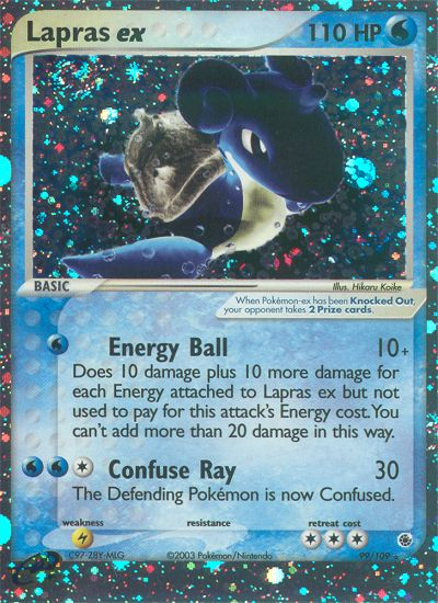 Lapras ex (99/109) [EX: Ruby & Sapphire] | Odin's Place