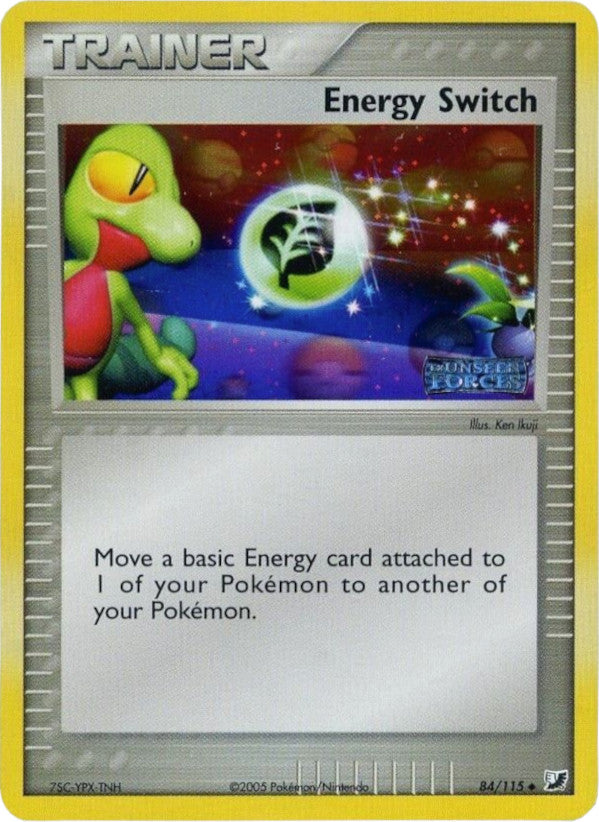 Energy Switch (84/115) (Stamped) [EX: Unseen Forces] | Odin's Place