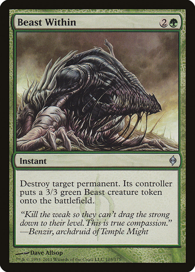 Beast Within (103) [New Phyrexia] | Odin's Place