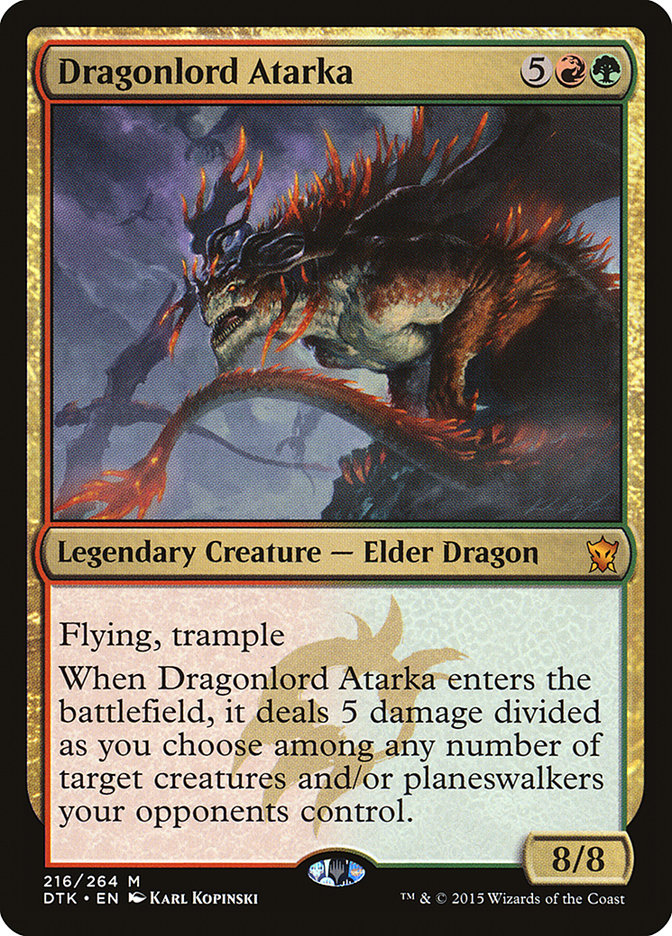Dragonlord Atarka (216) [Dragons of Tarkir] | Odin's Place