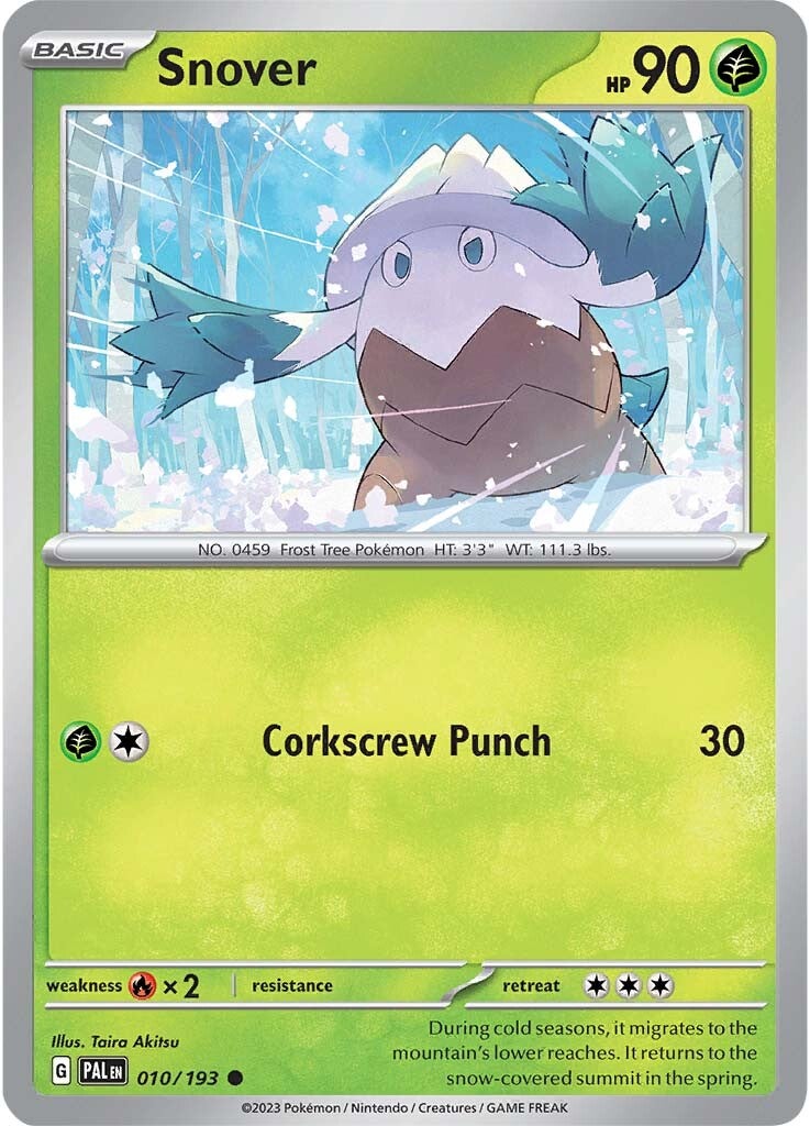 Snover (010/193) [Scarlet & Violet: Paldea Evolved] | Odin's Place