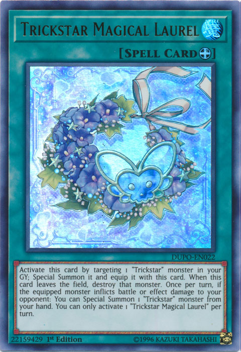 Trickstar Magical Laurel [DUPO-EN022] Ultra Rare | Odin's Place