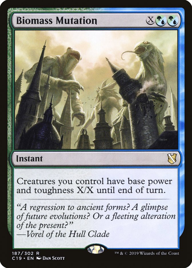 Biomass Mutation [Commander 2019] | Odin's Place