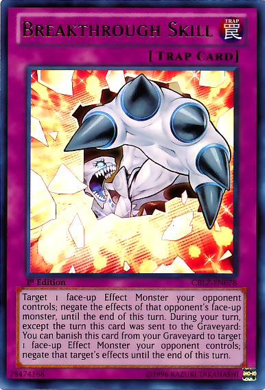 Breakthrough Skill [CBLZ-EN078] Ultra Rare | Odin's Place
