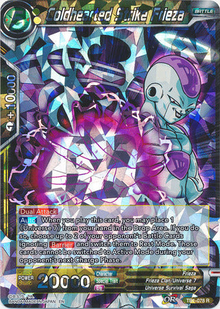 Coldhearted Strike Frieza (Shatterfoil) (TB1-078) [Dragon Brawl] | Odin's Place