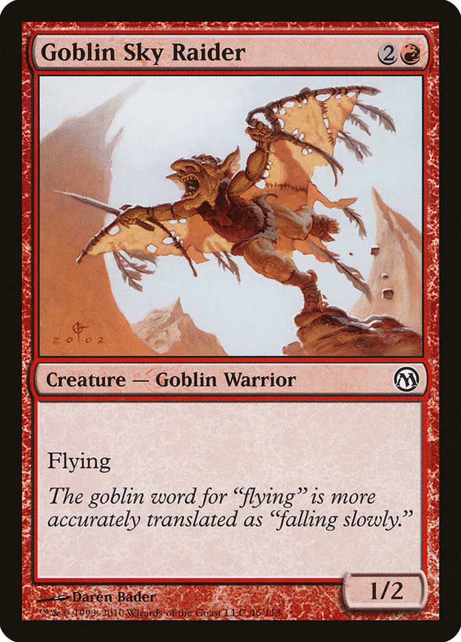 Goblin Sky Raider (46) [Duels of the Planeswalkers] | Odin's Place