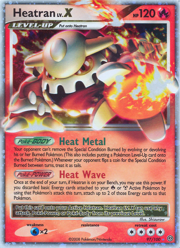 Heatran LV.X (97/100) [Diamond & Pearl: Stormfront] | Odin's Place